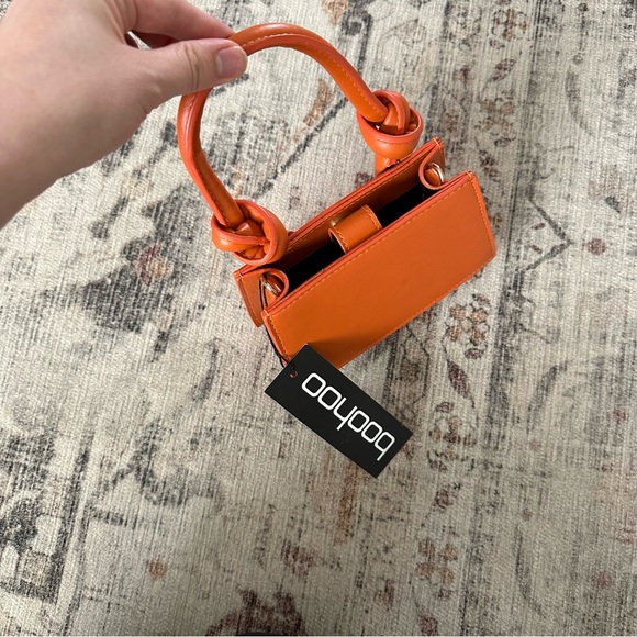 BOOHOO KNOT HANDLE MINI GRAB BAG - Picture 3 of 4